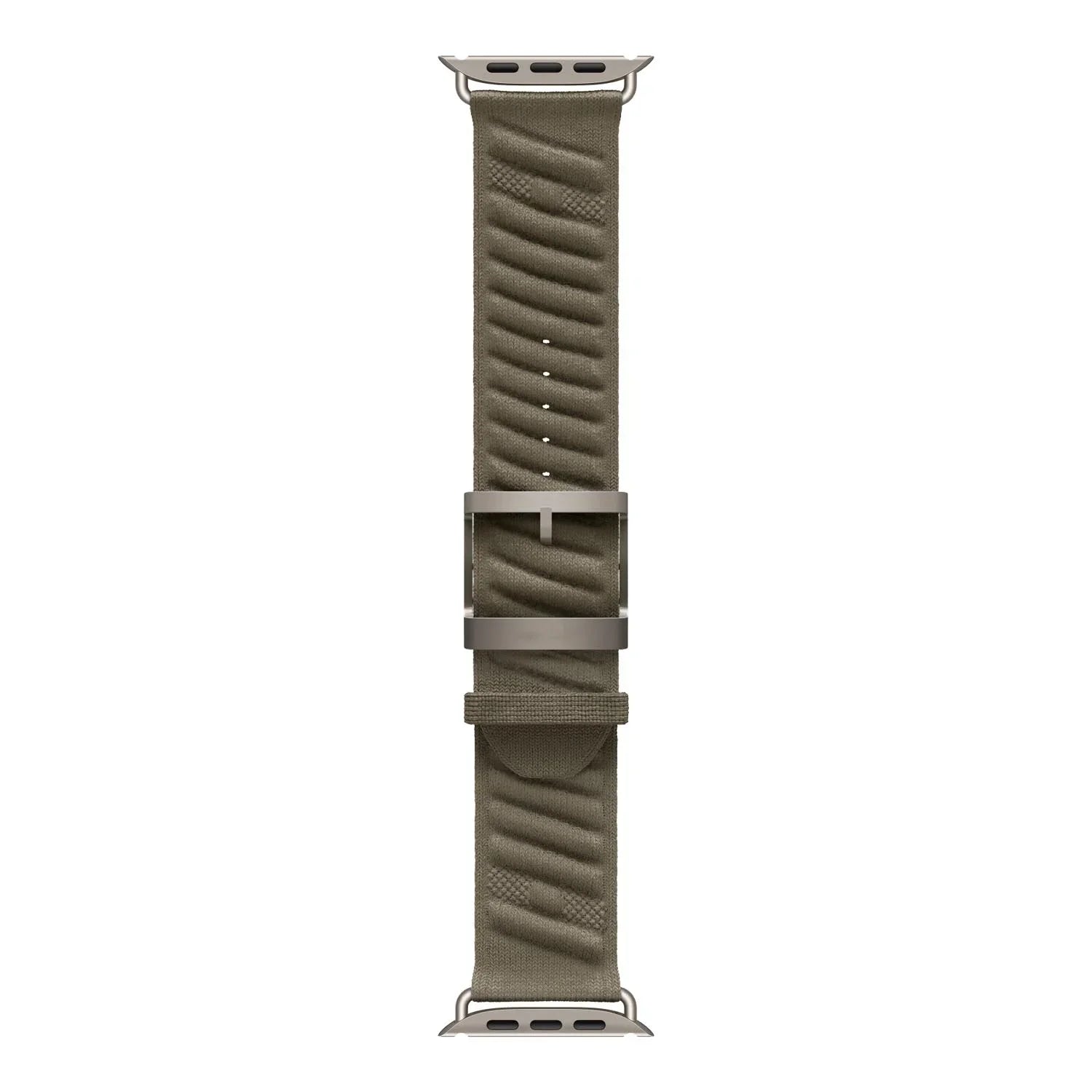 Apple Watch Armband Averro - Nylon - Titangrau