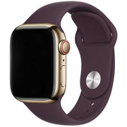 Apple Watch Armband Vyon - Silikon - Dunkle Kirsche