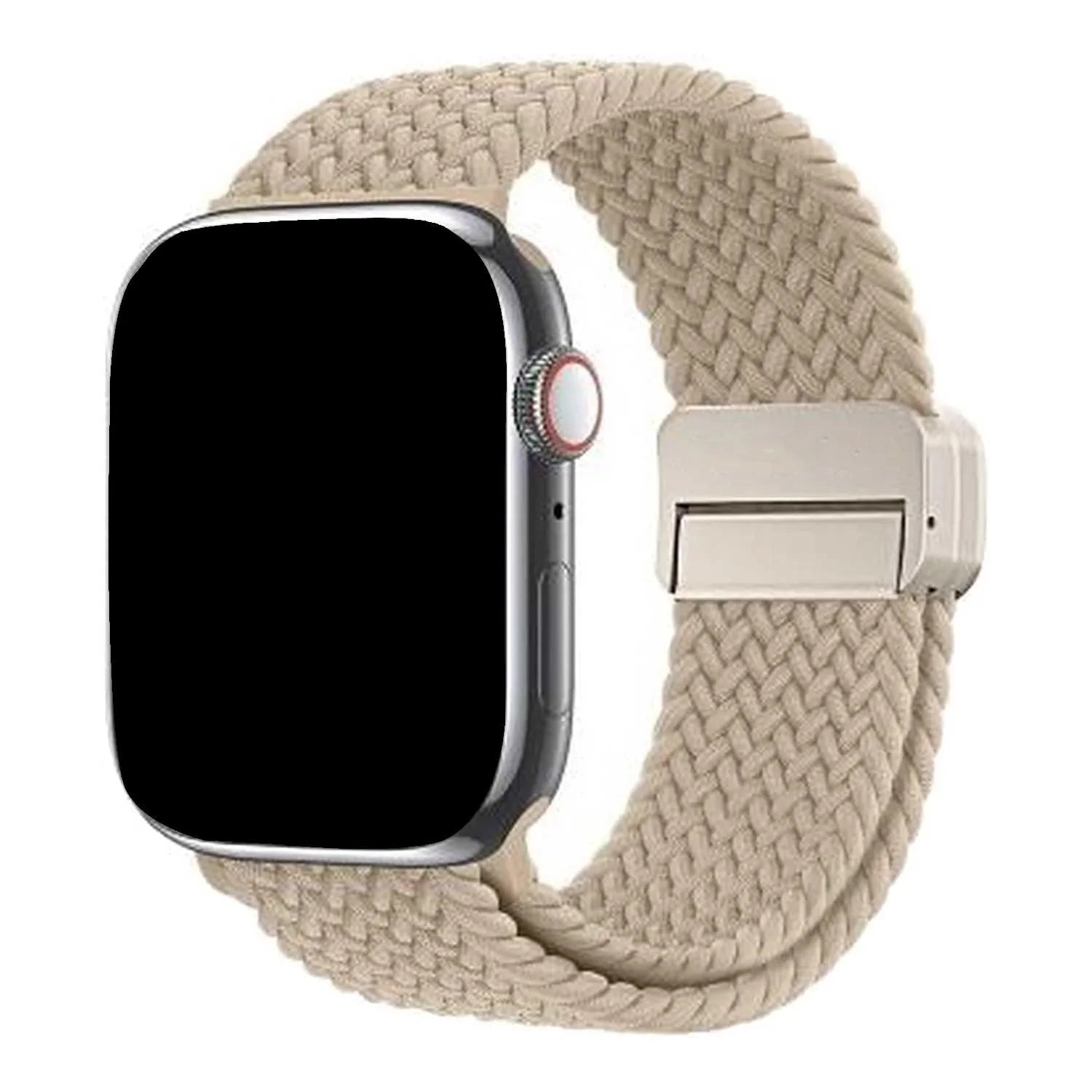 Apple Watch Armband Zyra - Nylon - Beige