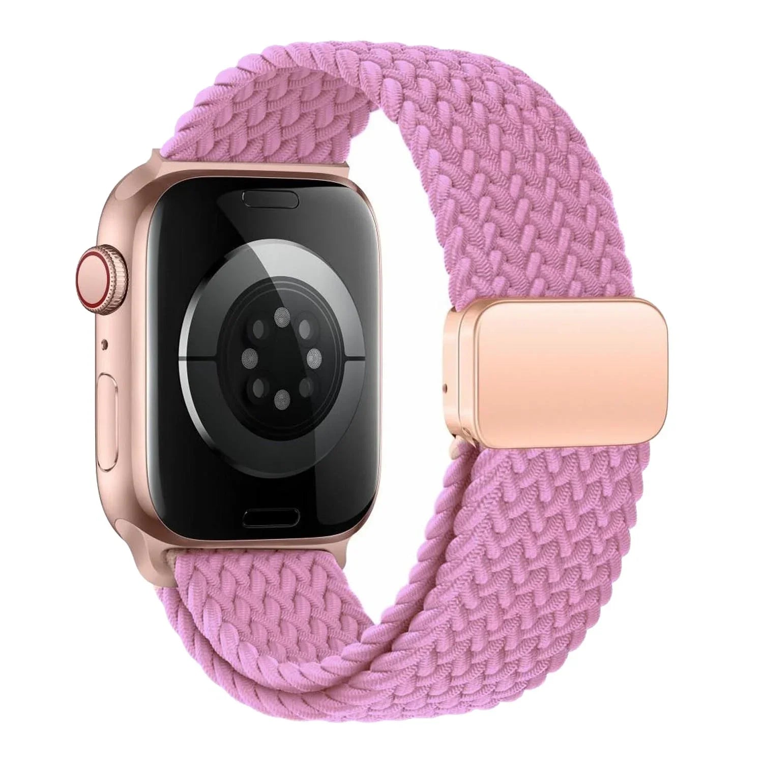 Apple Watch Armband Zyra – Nylon – Hellrosa