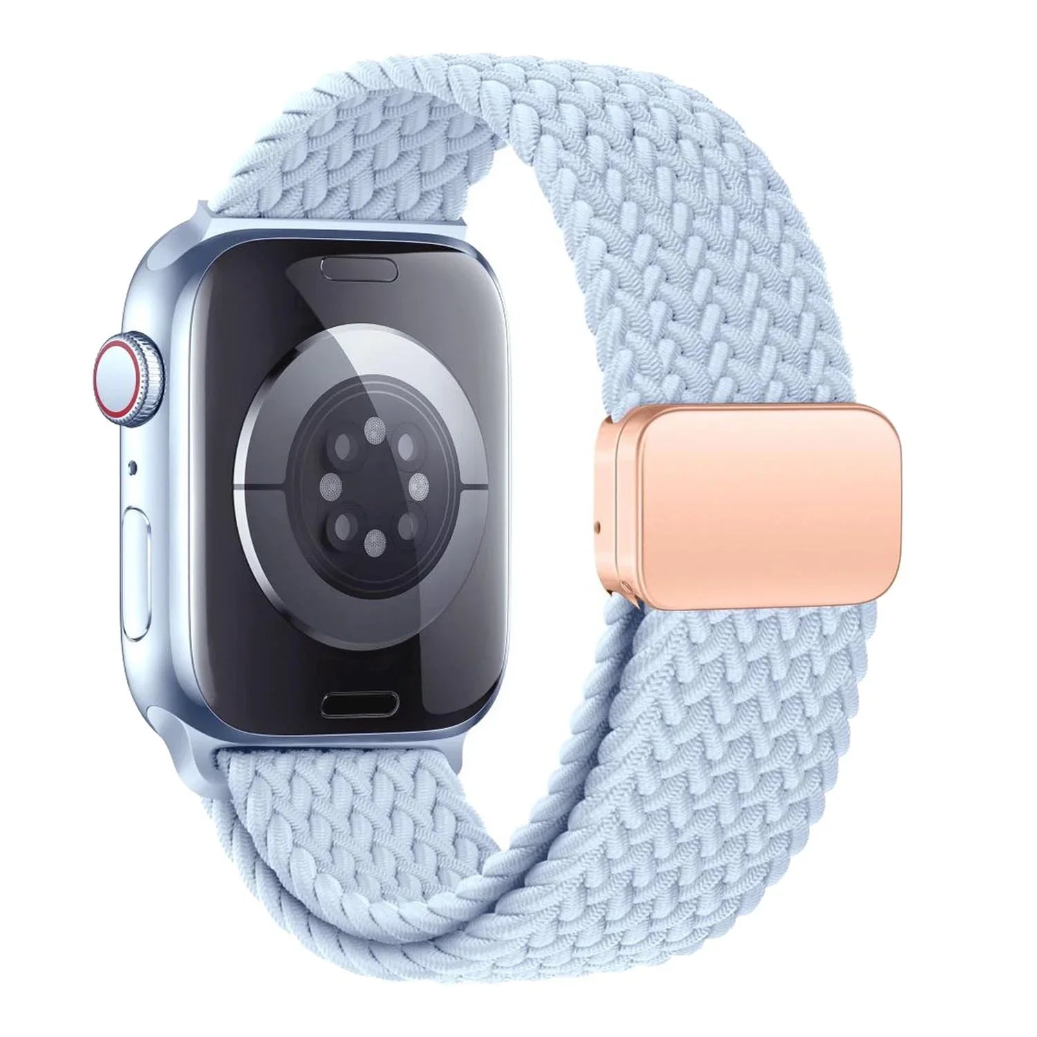 Apple Watch Armband Zyra - Nylon - Hellblau