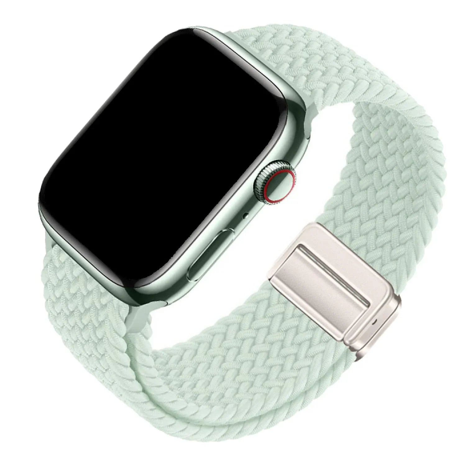 Apple Watch Armband Zyra - Nylon - Mintgrün