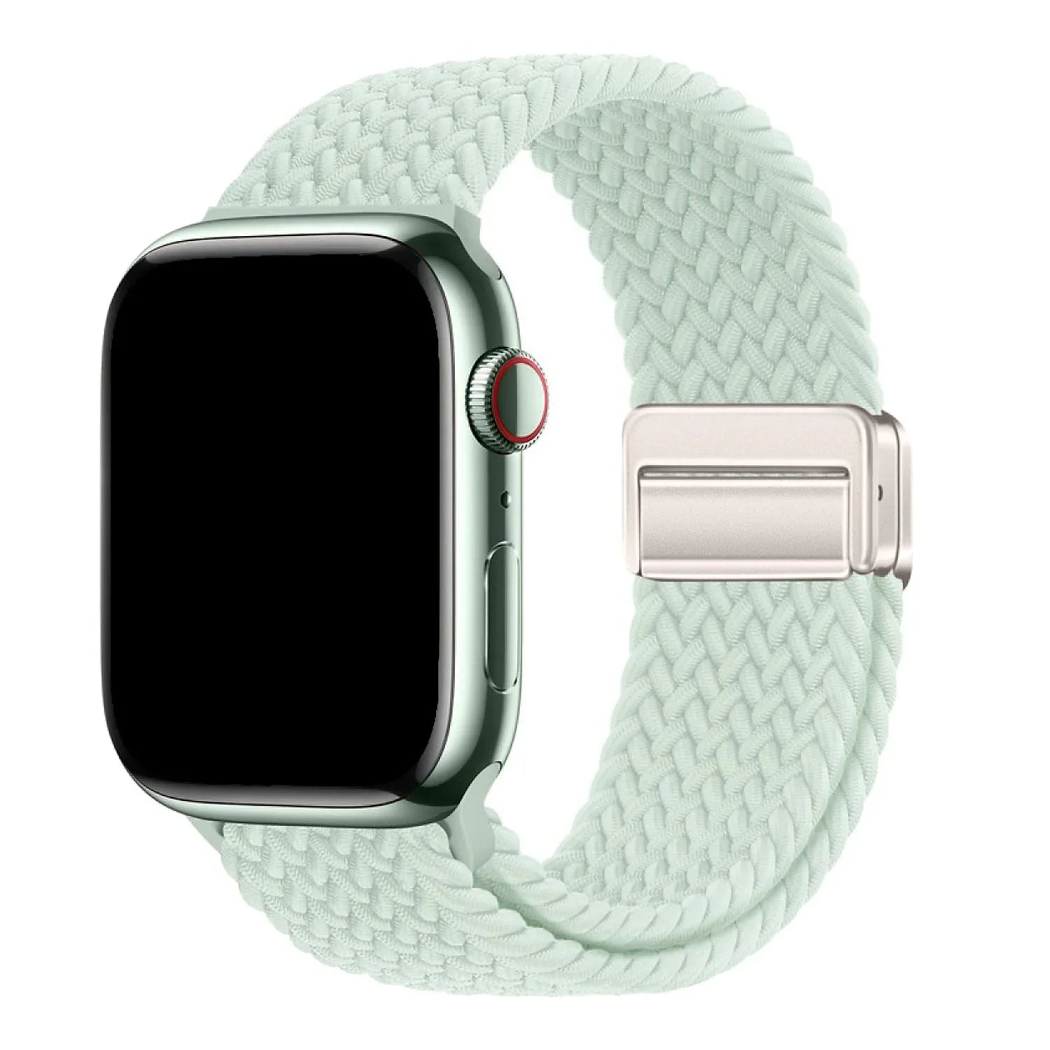 Apple Watch Armband Zyra - Nylon - Mintgrün
