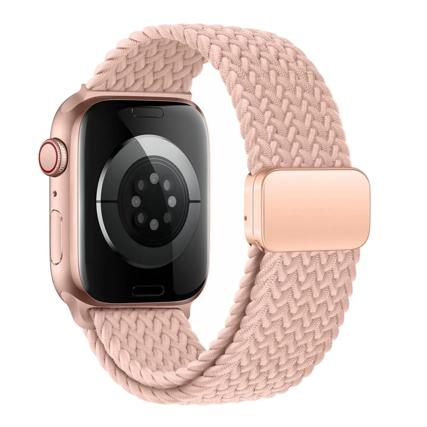 Apple Watch Armband Zyra - Nylon - Pink Sand
