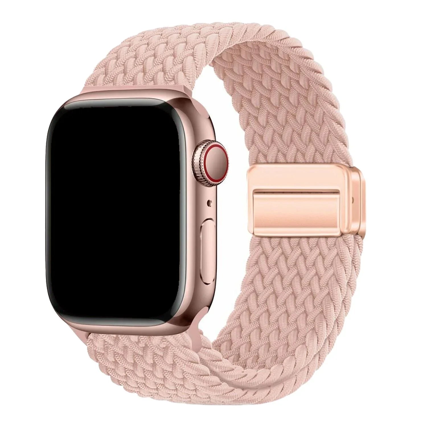 Apple Watch Armband Zyra - Nylon - Pink Sand