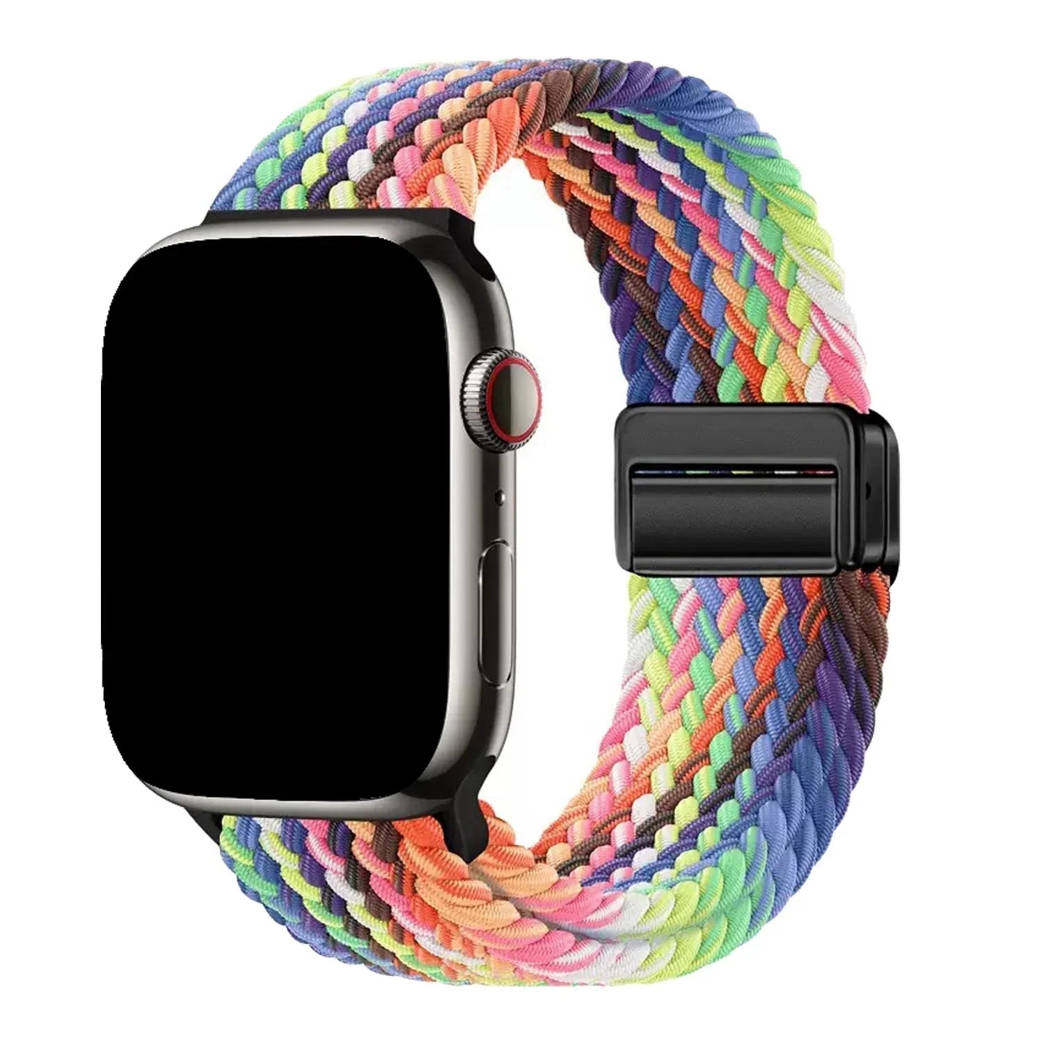 Apple Watch Armband Zyra - Nylon - Regenbogen
