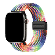 Apple Watch Armband Zyra - Nylon - Regenbogen
