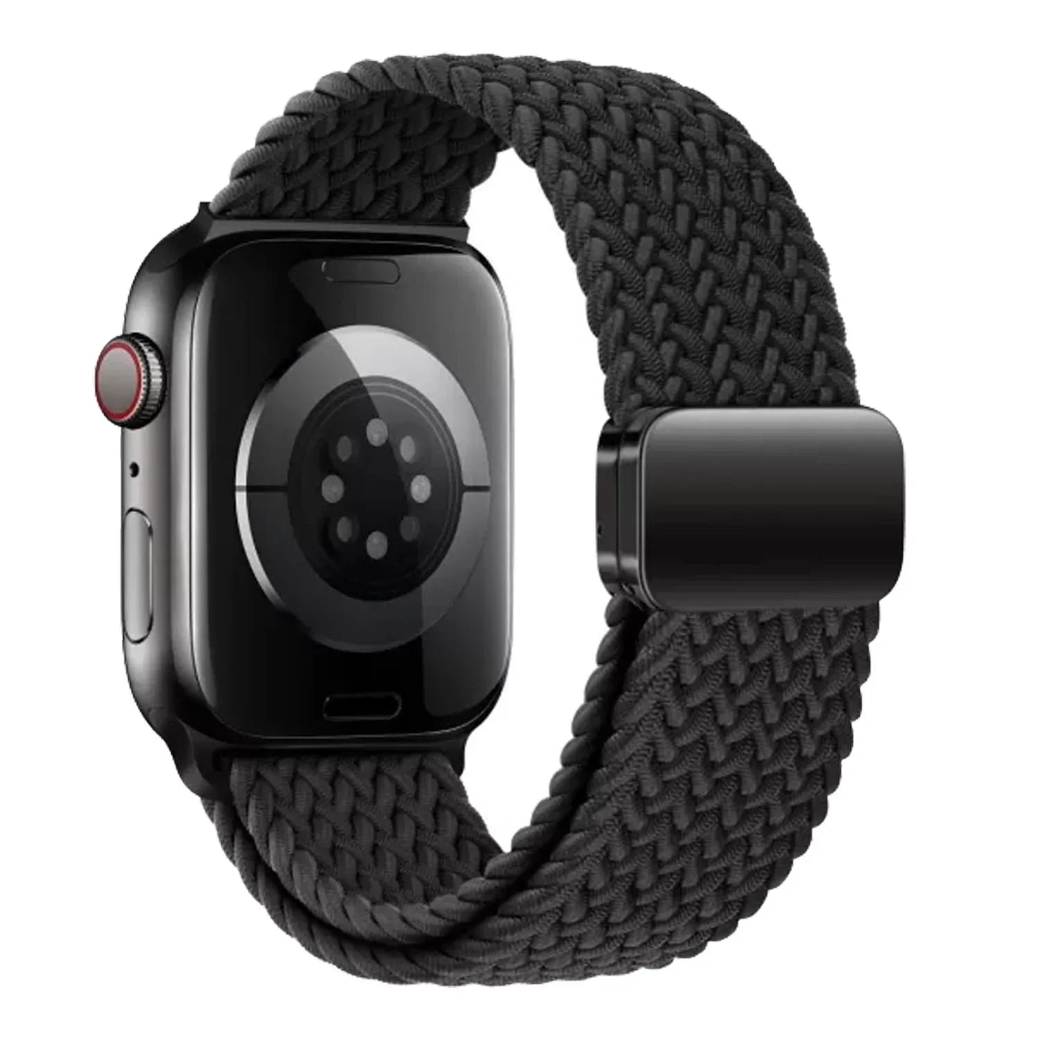 Apple Watch Armband Zyra – Nylon – Schwarz