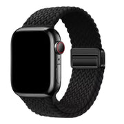 Apple Watch Armband Zyra – Nylon – Schwarz