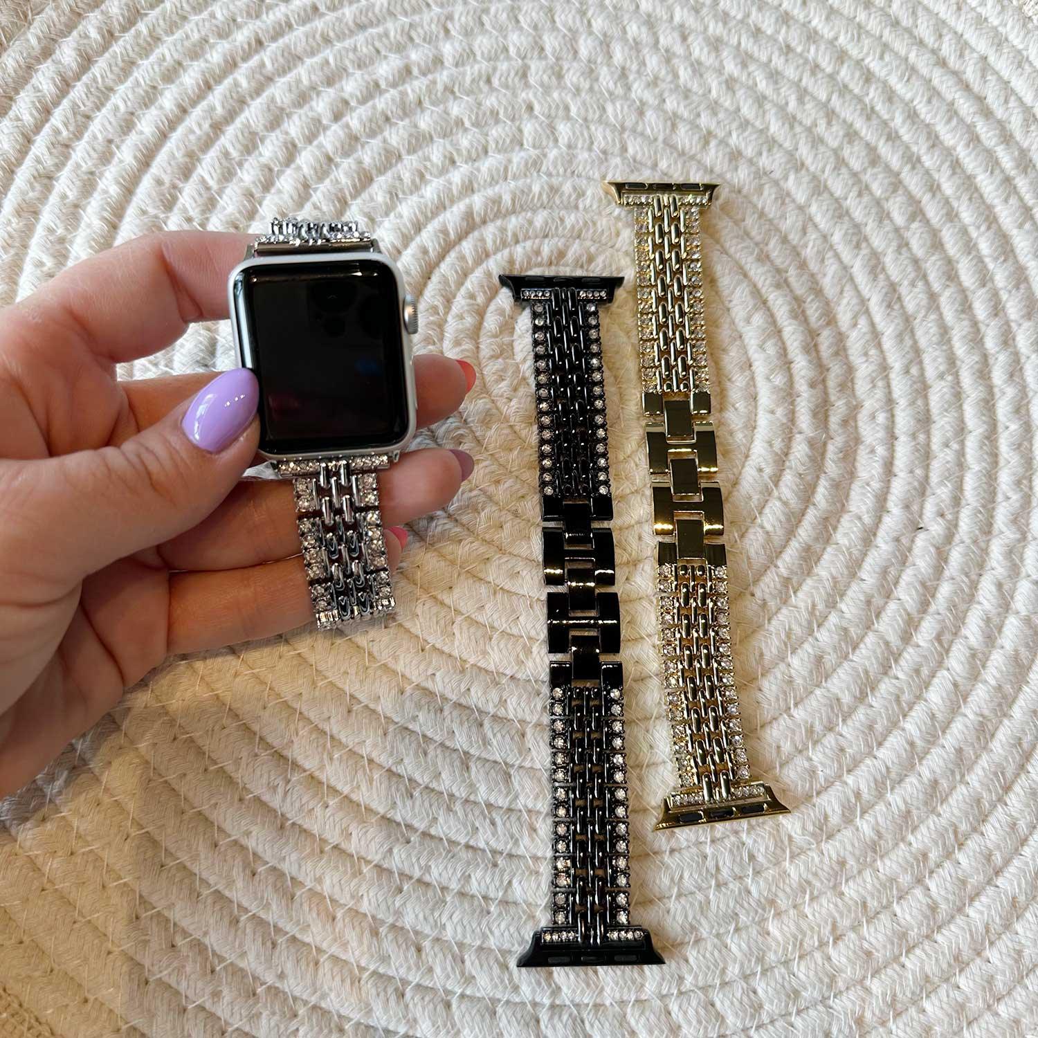 Apple Watch Armband Eline - Stahl - Silber