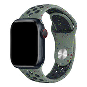 Apple Watch Armband Fusion – doppelt – Silikon – Cargo Khaki