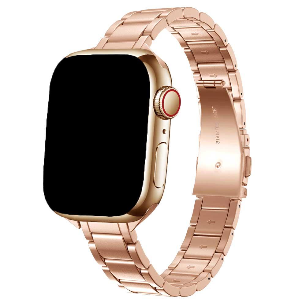 Apple Watch Armband Noor - Edelstahl - Roségold