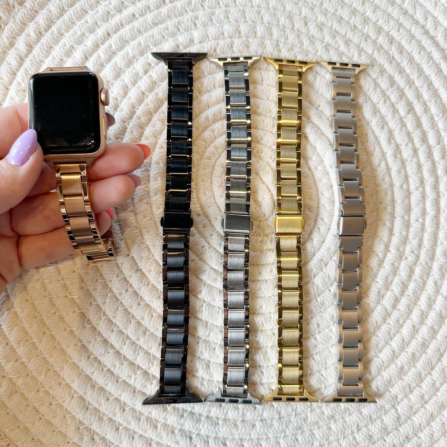 Apple Watch Armband Noor – Stahl – Polarstern