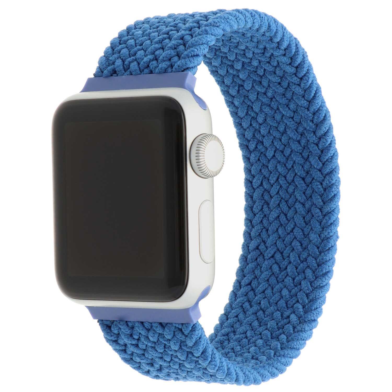 Apple Watch Armband - Nylon - Geflochtenes Solo Loop - Atlantikblau