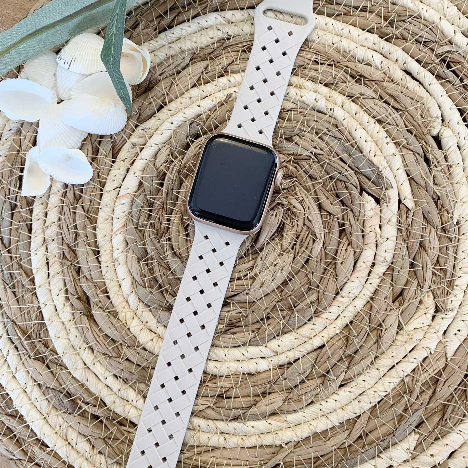 Apple Watch Armband - Geflochtenes Silikon - Polarstern