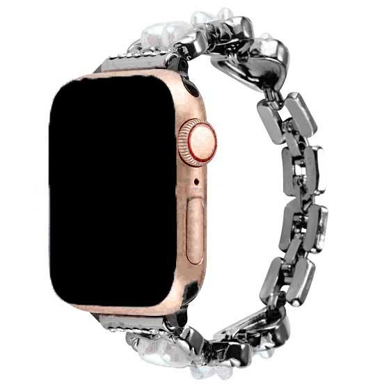 Apple Watch Armband Demi - Stahl - Schwarz