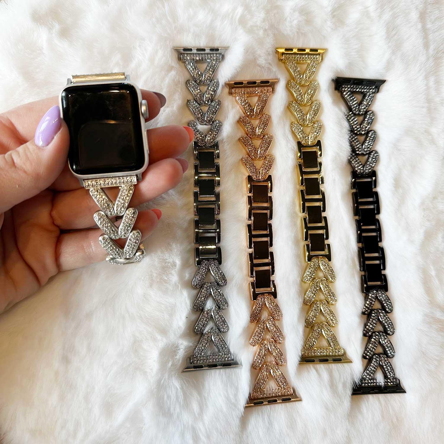 Apple Watch Armband Faye - Stahl - Polarstern