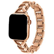 Apple Watch Armband Lisa - Stahl - Roségold