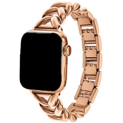 Apple Watch Armband Lisa - Stahl - Roségold