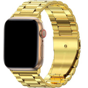 Apple Watch Armband Rivaro - Stahl - Gold