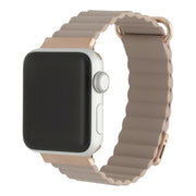 Apple Watch Armband Magna - Leder - Khaki