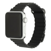 Apple Watch Armband Magna - Leder - Schwarz