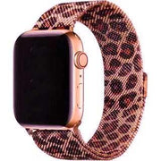 Apple Watch Armband Solaro - Milanese - Leopard