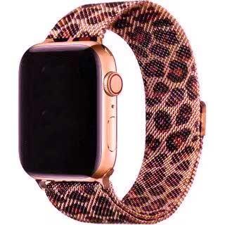 Apple Watch Armband Solaro - Milanese - Leopard