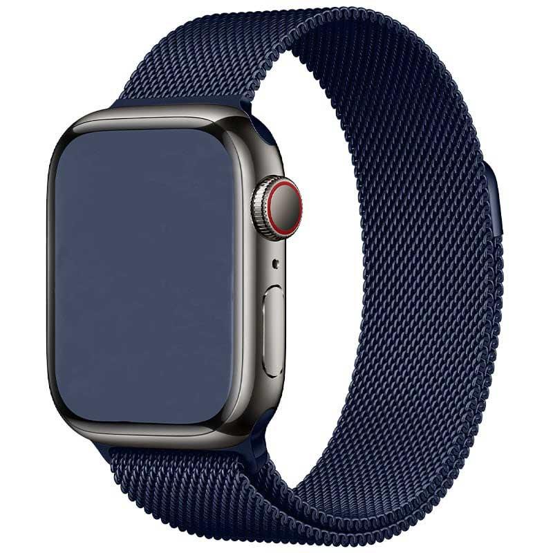 Apple Watch Armband Solaro – Milanese – Mitternacht