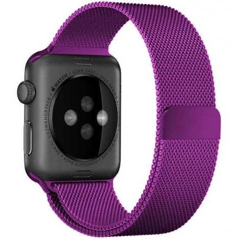 Apple Watch Armband Fiore – Mailänder – Violett