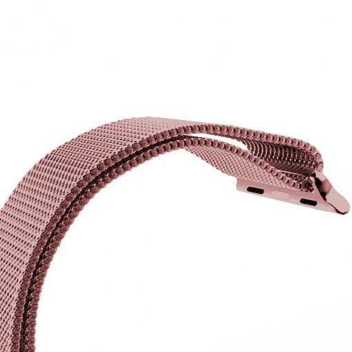 Apple Watch Armband Fiore - Milanese - Rosarot