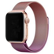 Apple Watch Armband Solaro - Milanese - Rosa Rot Violett