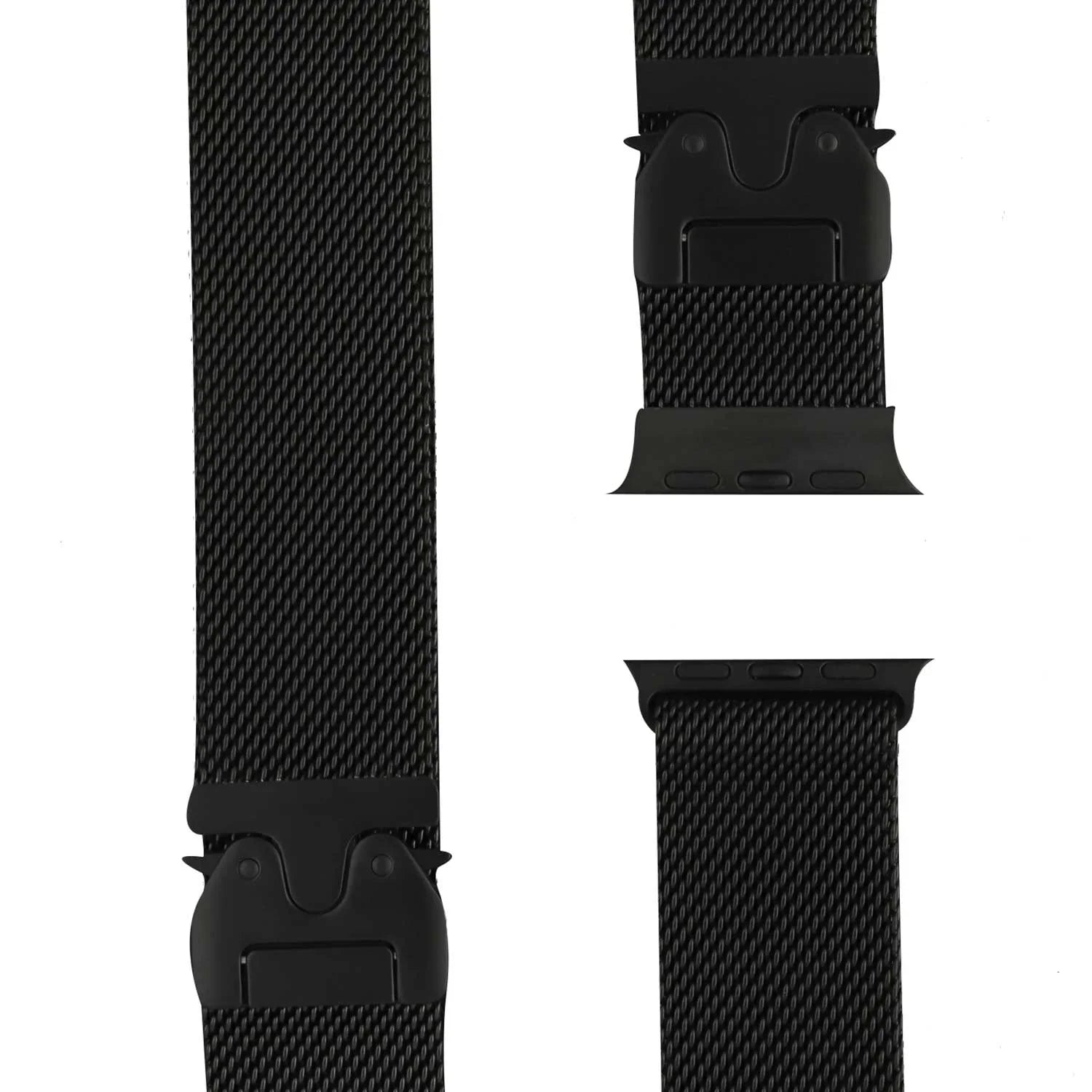 Apple Watch Armband Dominus – Milanese – Schwarz Titan