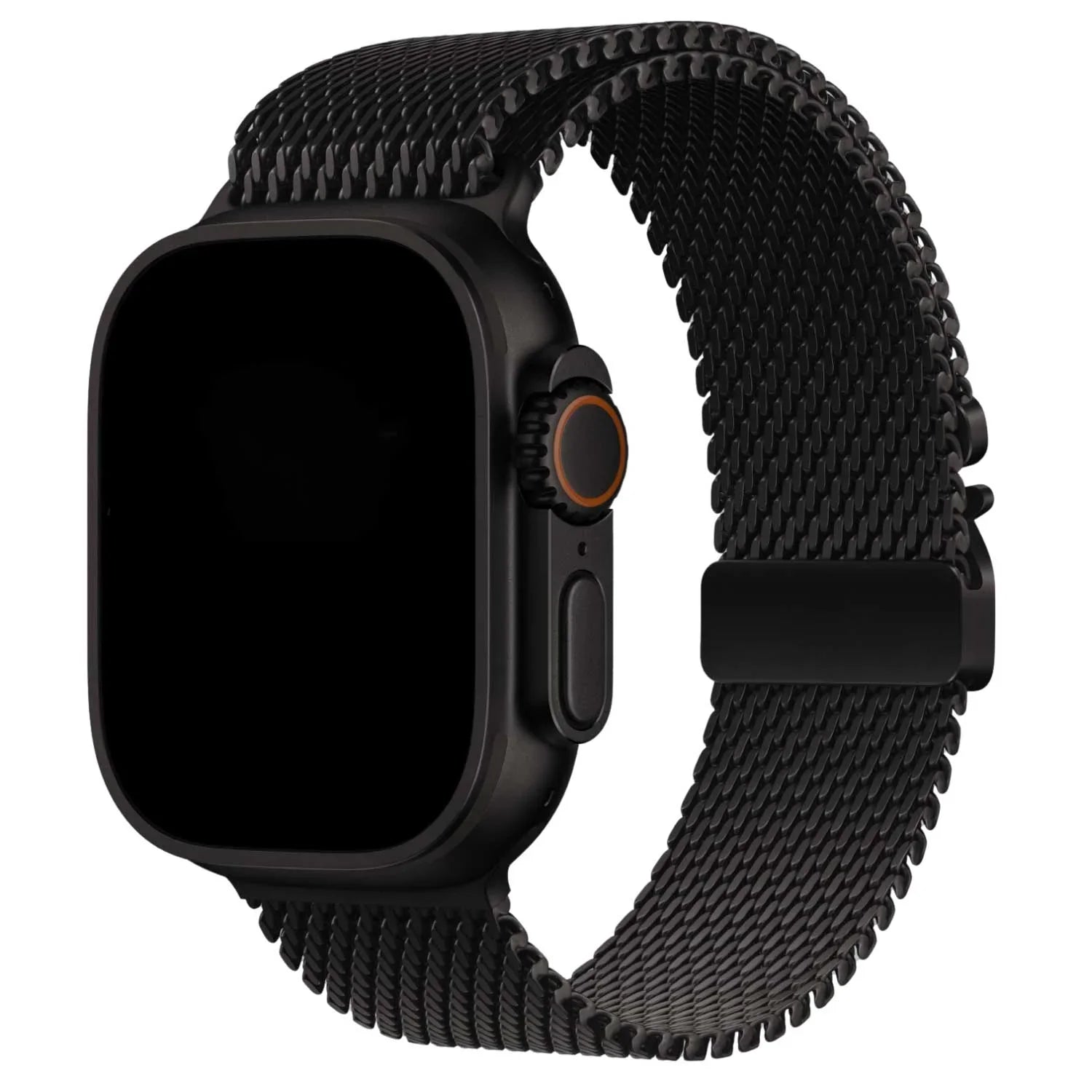 Apple Watch Armband Dominus – Milanese – Schwarz Titan