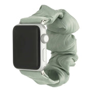 Apple Watch Armband Savara – Scrunchie – Nylon – Hellgrün