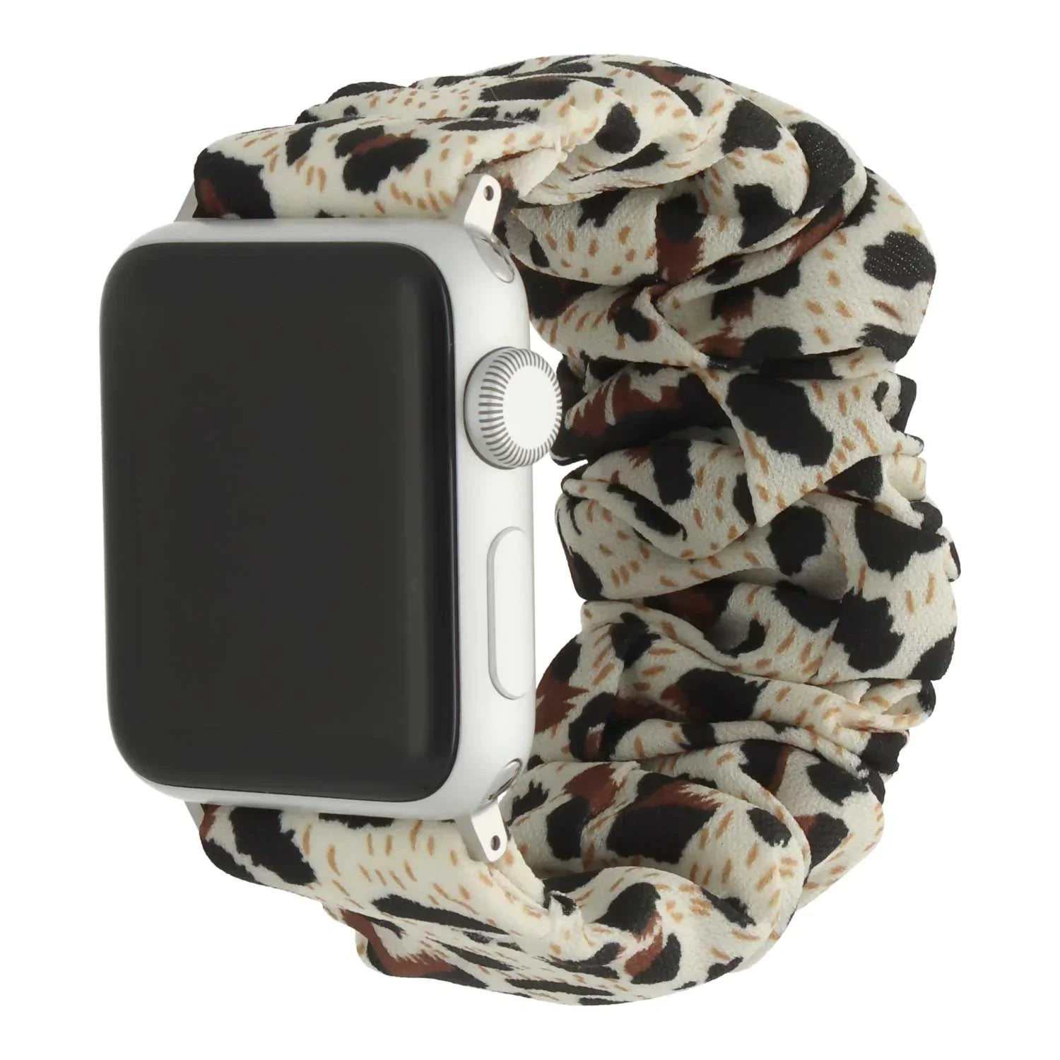 Apple Watch Armband Savara - Scrunchie - Nylon - Panther Sternenlicht