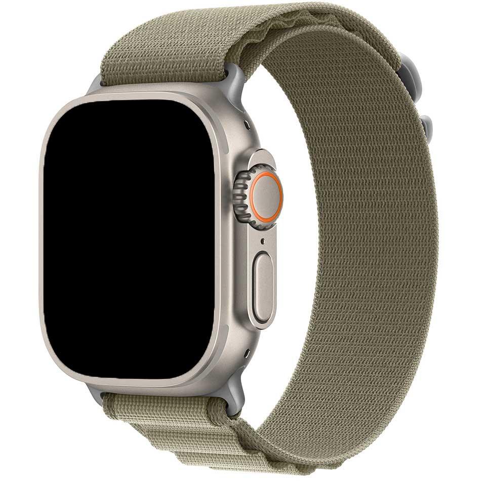 Apple Watch Armband Alpine – Nylon – Oliv