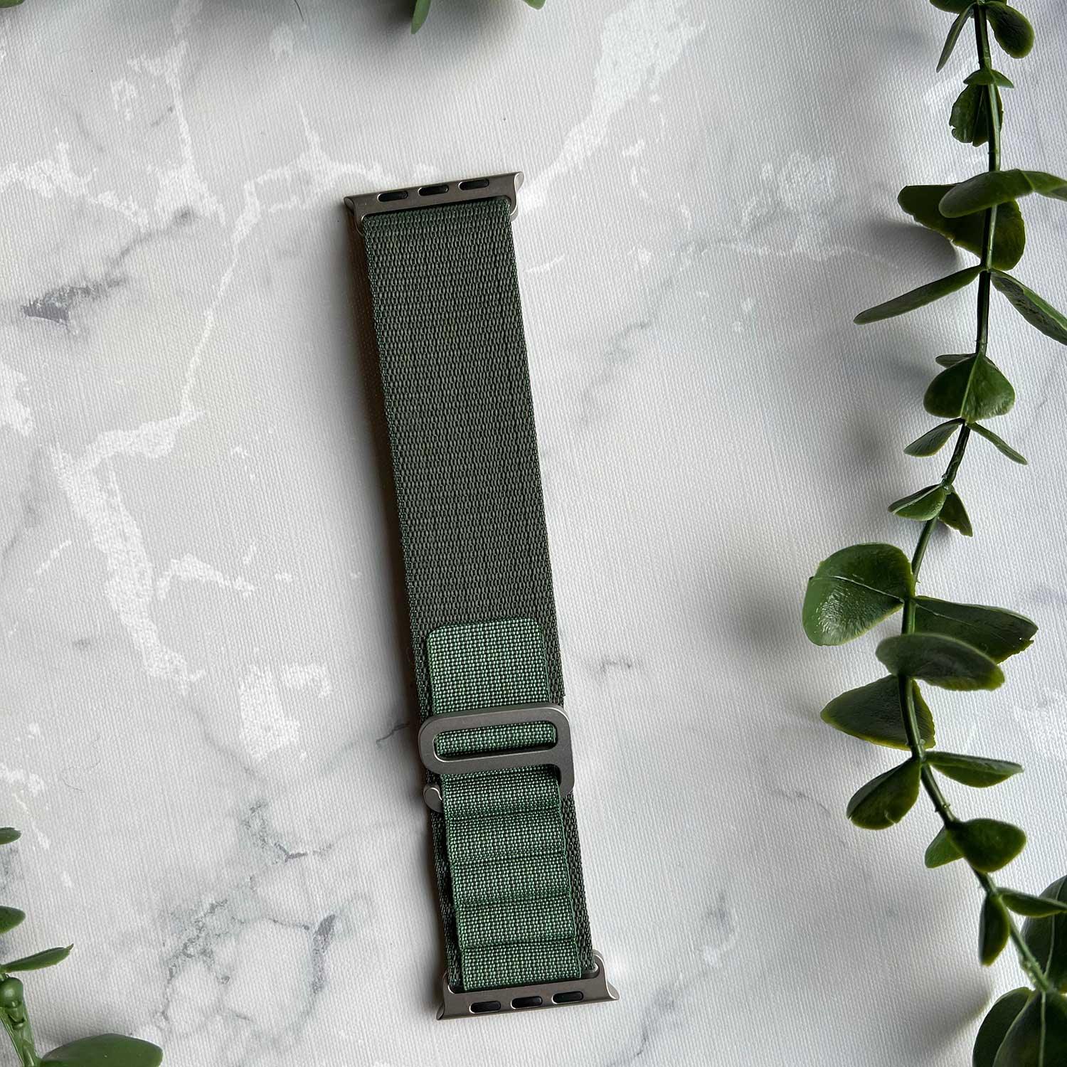 Apple Watch Alpine Armband – Nylon – Grün