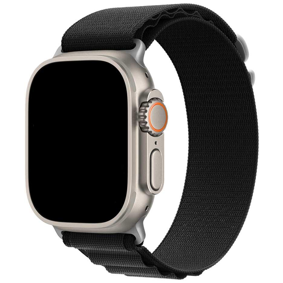 Apple Watch Armband Alpine - Nylon - Schwarz