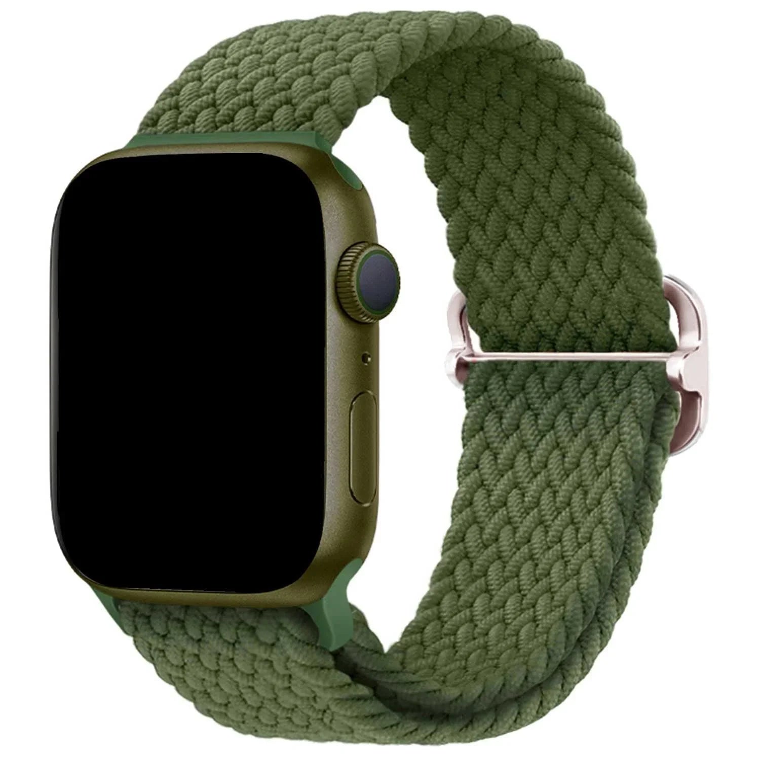 Apple Watch Armband Weavy - Nylon - Kaktusgrün
