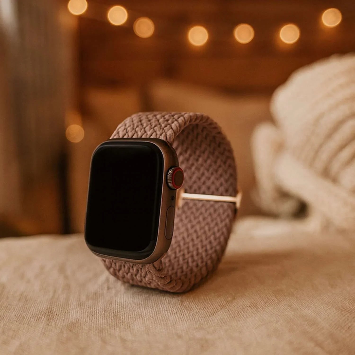 Apple Watch Armband Weavy – Nylon – Lila