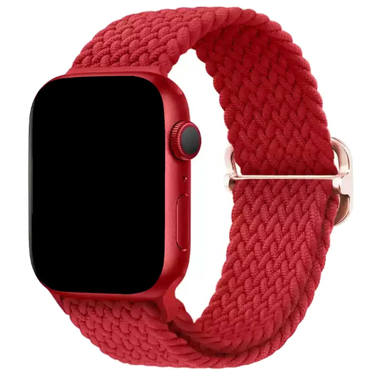 Apple Watch Armband Weavy – Nylon – Rot