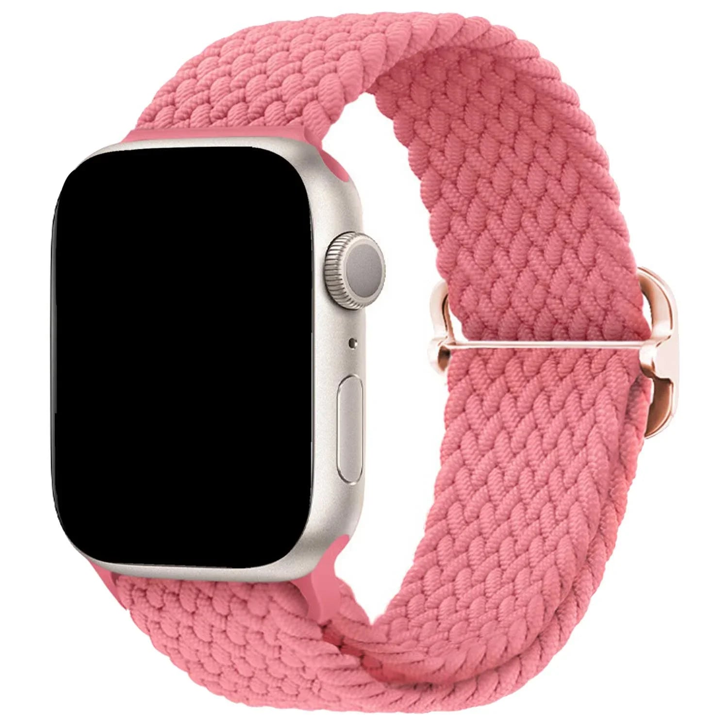 Apple Watch Armband Weavy – Nylon – Rosa