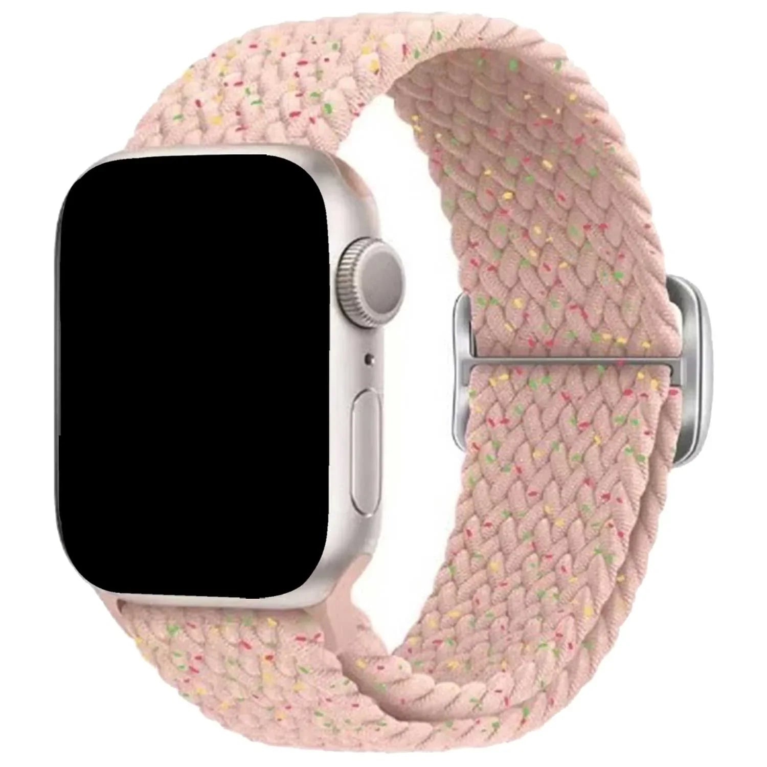 Apple Watch Armband Weavy - Nylon - Sternenrosa