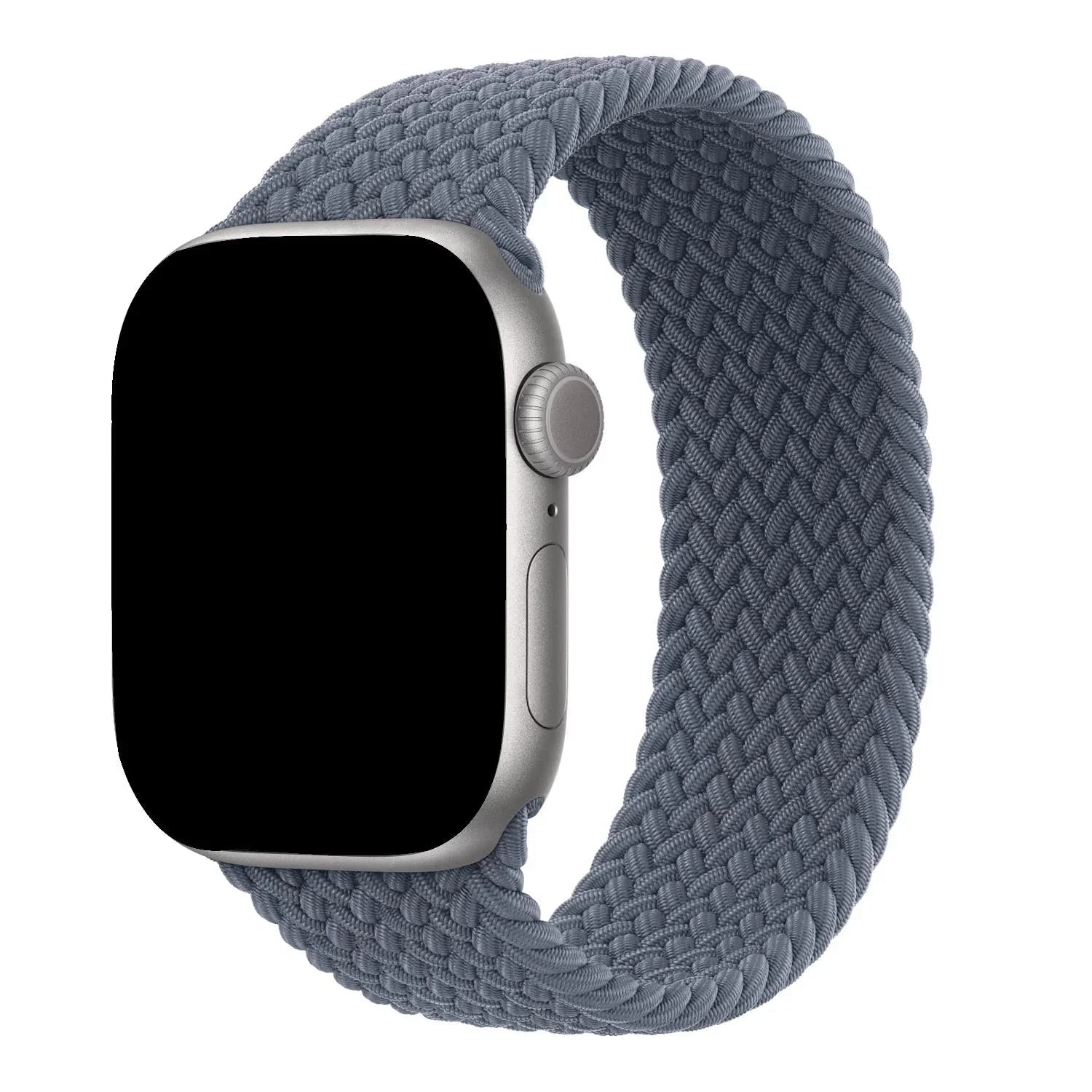 Apple Watch Armband Onyx - geflochten - Solo Loop - Nylon - Ankerblau