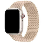 Apple Watch Armband Onyx – geflochten – Solo Loop – Nylon – Beige