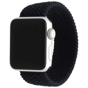 Apple Watch Armband – Nylon – Geflochtenes Solo Loop – Holzkohle