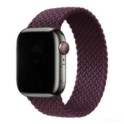 Apple Watch Armband – Nylon – Geflochten Solo Loop – Kirsche