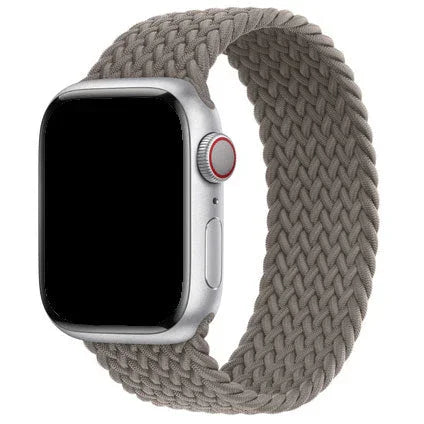 Apple Watch Armband Onyx – geflochten – Solo Loop – Nylon – Clay
