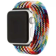 Apple Watch Armband – Nylon – Geflochtenes Solo Loop – Bunt Hell
